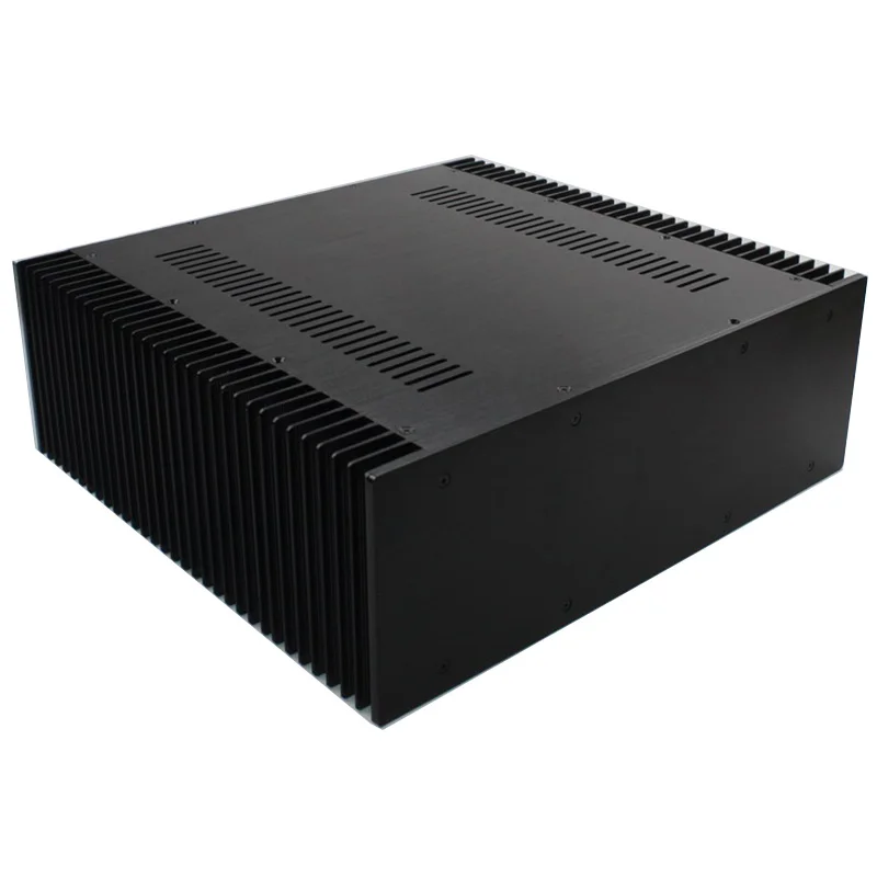 430*412*150mm Volledig aluminium Pure Eindversterker Chassis Diy Versterker Audio Case Shell