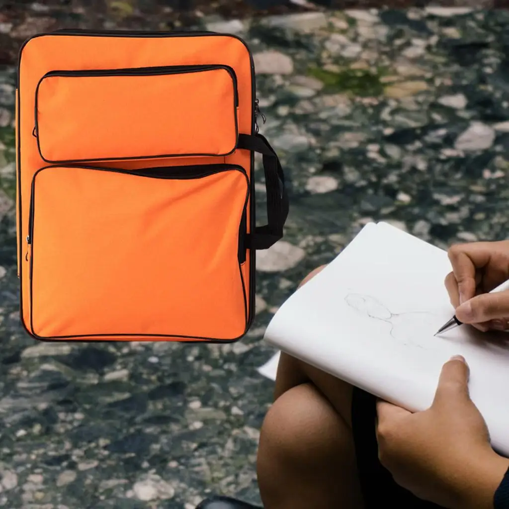 Water Proof Art Portfolio Weight Tools Storage Sketch Hobbyist