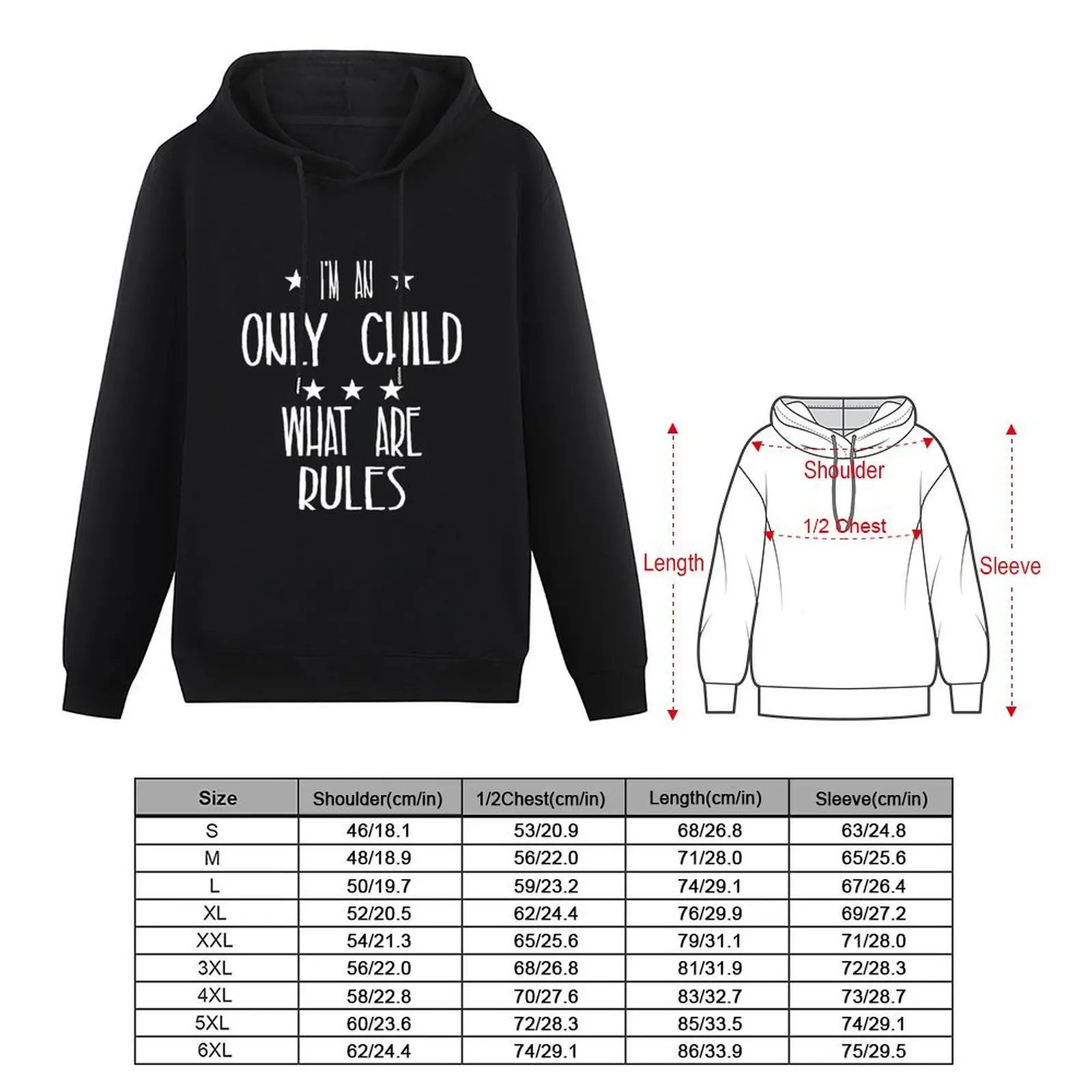 أنا طفل واحد فقط ما هي القواعد هوديي ملابس الخريف الرجالية ملابس أنيمي بلوزة الخريف هوديي الرسم
