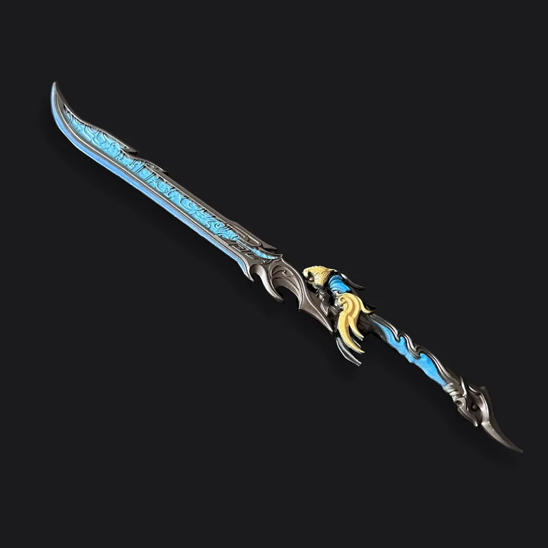 Naraka:Bladepoint 사무라이 롱 소드 게임 주변기기 코스프레 카타나 소품 장식품 취미 발렌타인 선물 세이버 야외 장난감