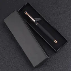 1 Pen Set with Gift Box,High-Quality Business Fountain Pen Set - Rubber Design for Smooth and Comfortable Writing, Luxury,Metal