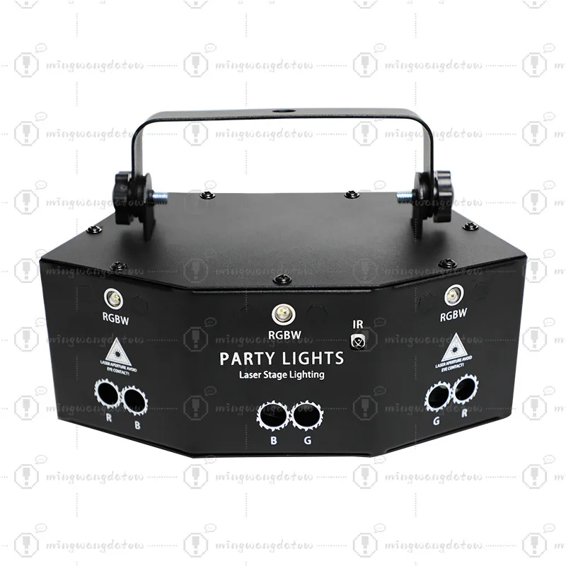 

21 Lenses UV Laser Stage Light, RGB Strobe Flash for DJ Disco KTV Party Home Bar