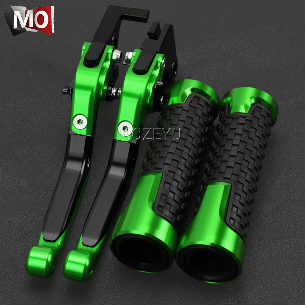 

For KAWASAKI ZX 636 ZX636 2007-2018 2017 2016 2015 2014 2013 Motorcycle Acessories Brake Clutch Lever Handlebar grips Handle bar