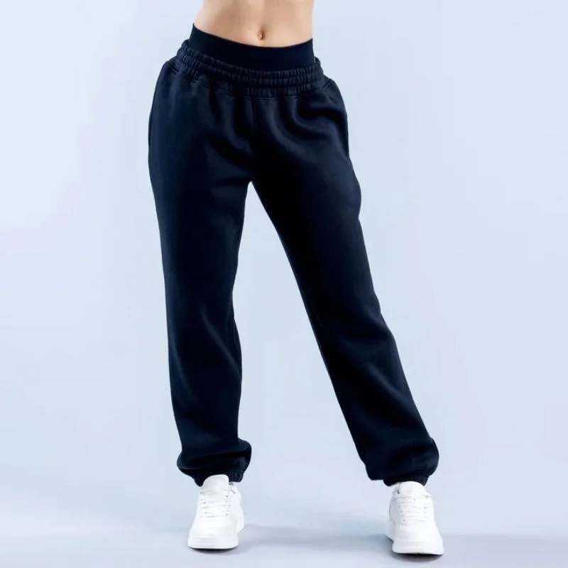 Fashion Women Jogger Sweatpants Low Waist Wide Leg Pants Workout Track Trousers Brand Pockets Gym SportsWear Exercise Clothing