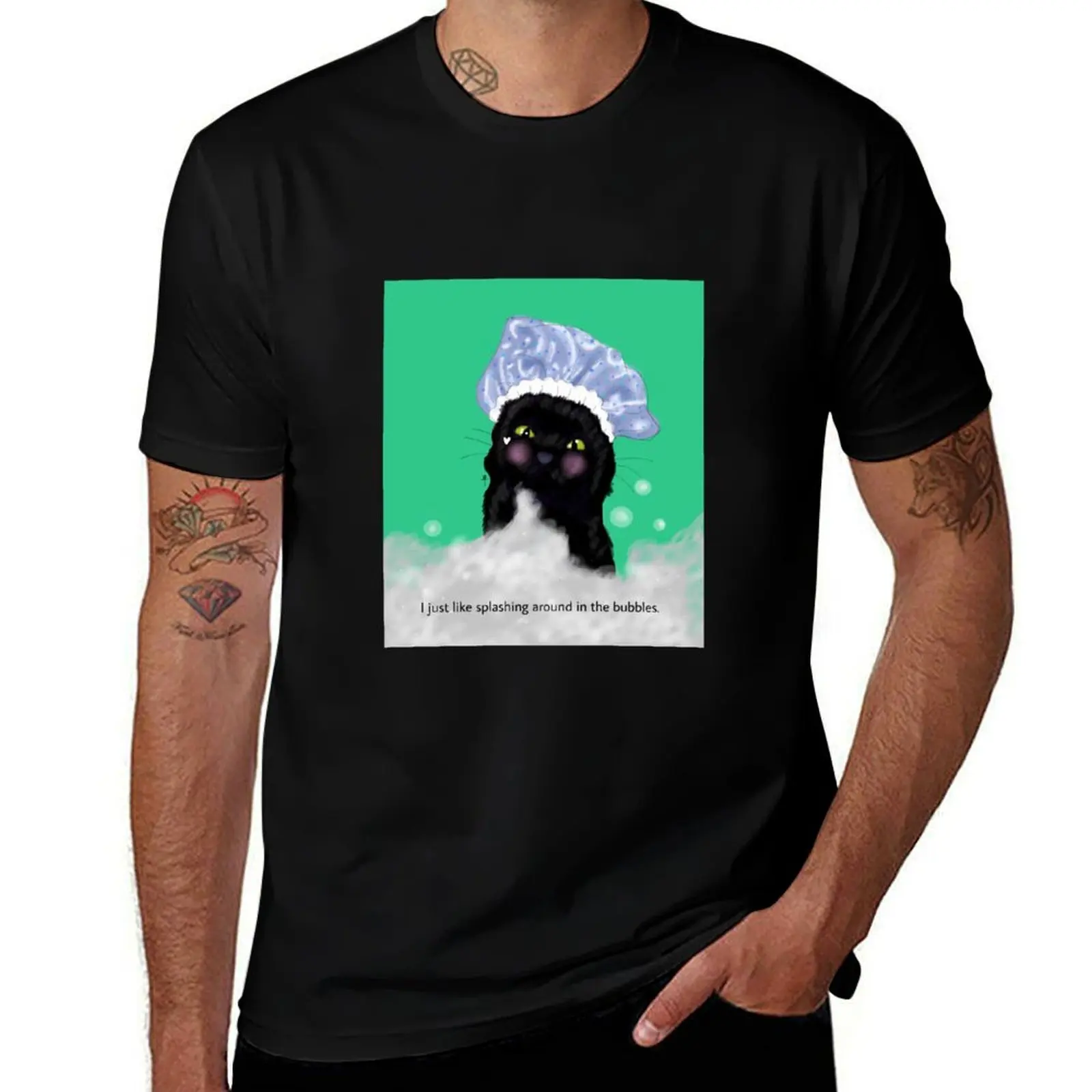 Salem - Bubbles T-Shirt Quick Dry Outdoor Sports T-Shirt