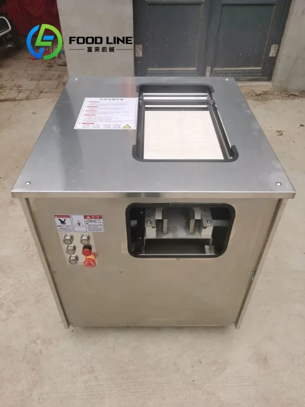 High Efficiency Semi-Automatic Fresh Salmon & Fish Fillet Meat Cutting Machine Catfish & Eel Slice Processor