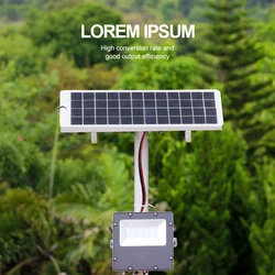 10W Solar Battery Charger with Carabiner 12V Cells Power Bank Polysilicon Solar Charger Plate Portable for 9-12V Battery