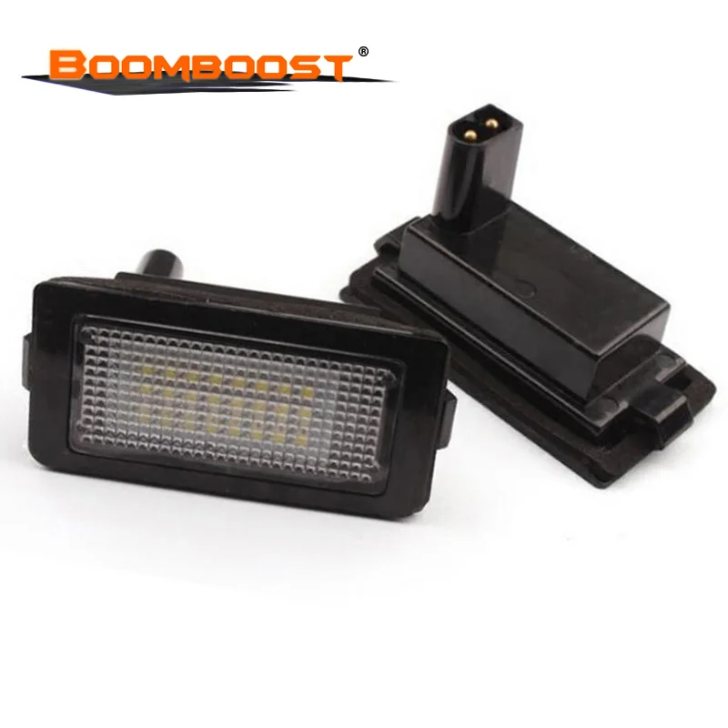 1. DC12V 24‑SMD 3528 LED License Plate Lamp 1.8W 6500K White For BMW E38 740i 740iL 750i 750iL 1994‑2001