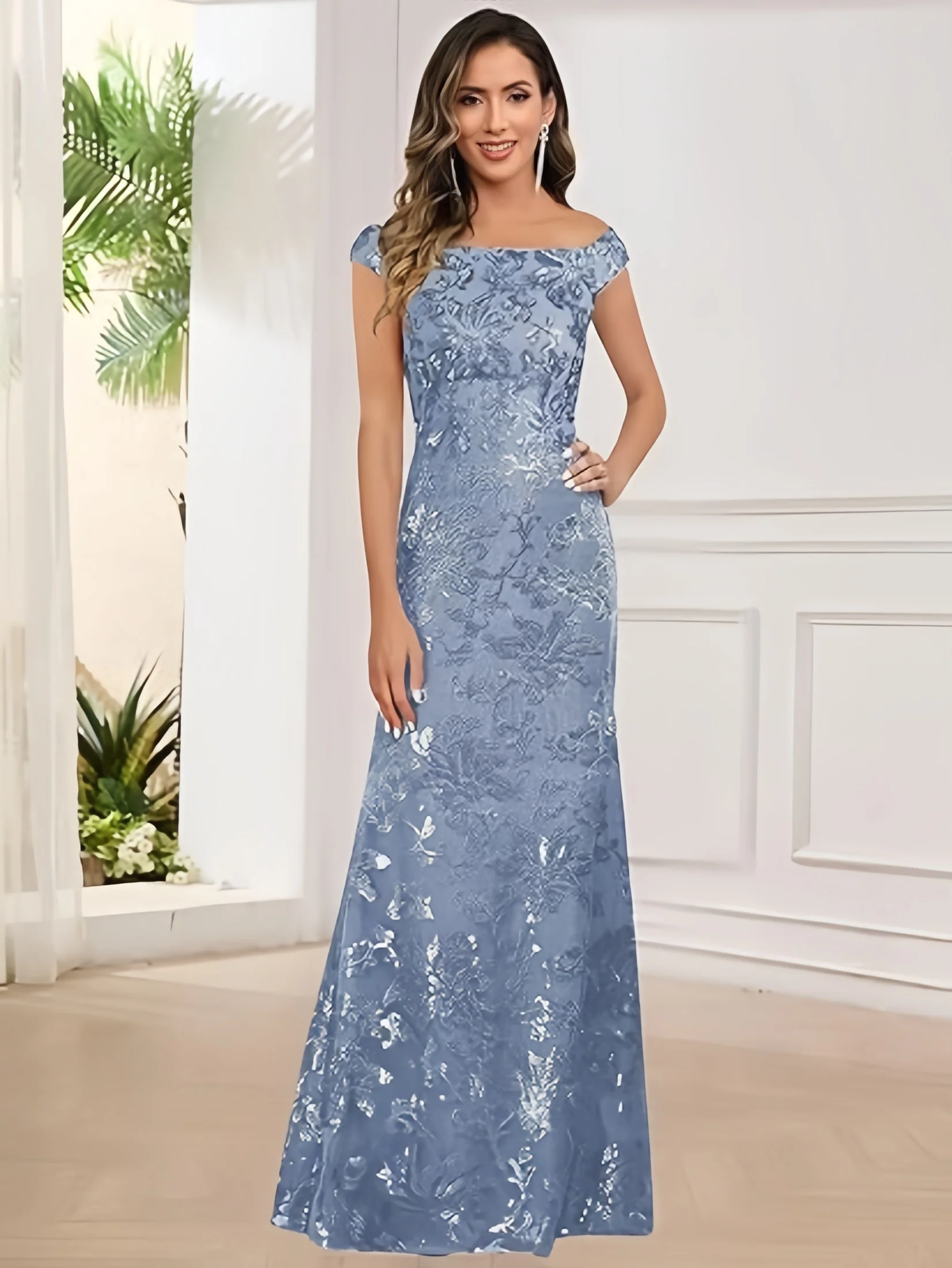 silver grey dresses for wedding guest gray wedding guest dress Ankle Length Strapless A-Line Grey Wedding Guest Dress, Grey / M-parroquiadesanalbertomagno.com