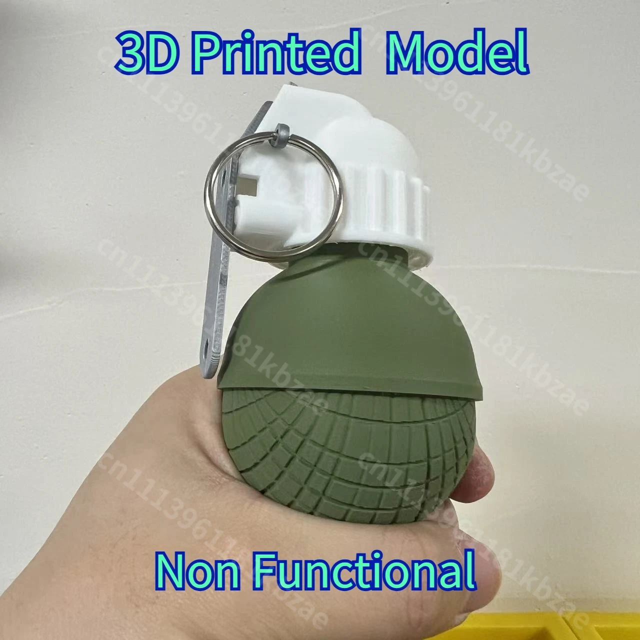 Yellow Static Model Non Functional 3D Printed RGO Desktop Ornament Military Enthusiast's Collection
