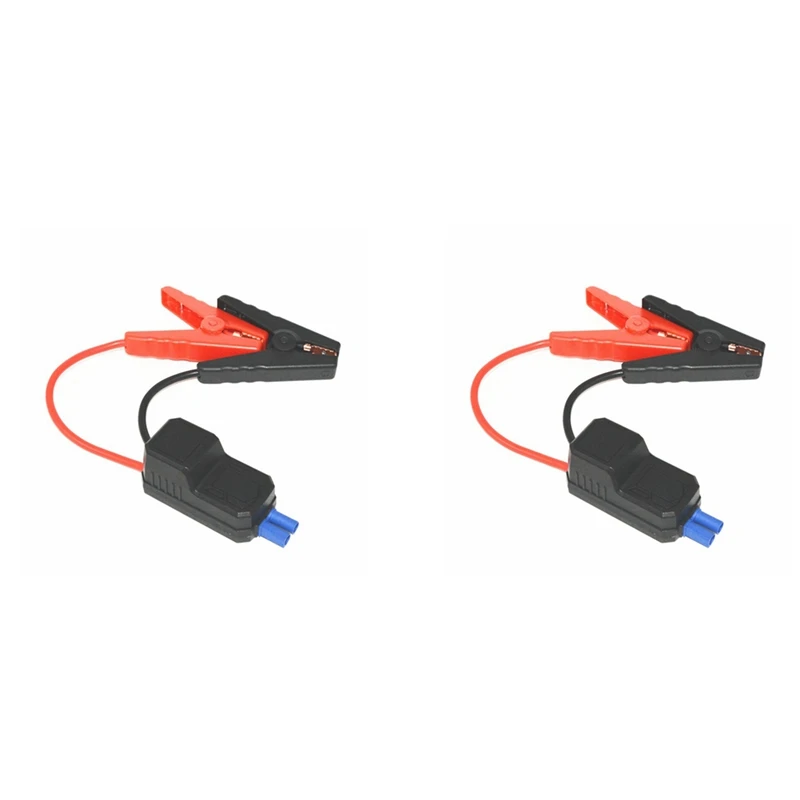 

2X Car Emergency Power Relay Smart Clip Ignition System Battery Jump Cable Connection Jumper Cable 500A Car Accessories