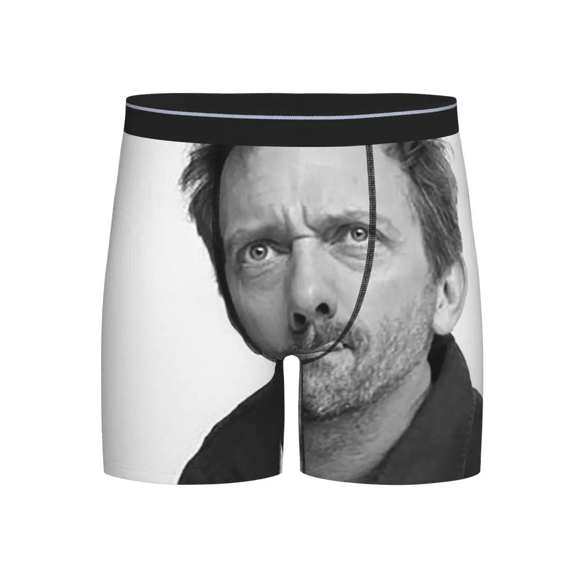 

Long Boxer Underpants Shorts Dr. Gregory House Tomorrowland 4 Panties Men's Ventilate Underwear for Homme Man Boyfriend Gifts