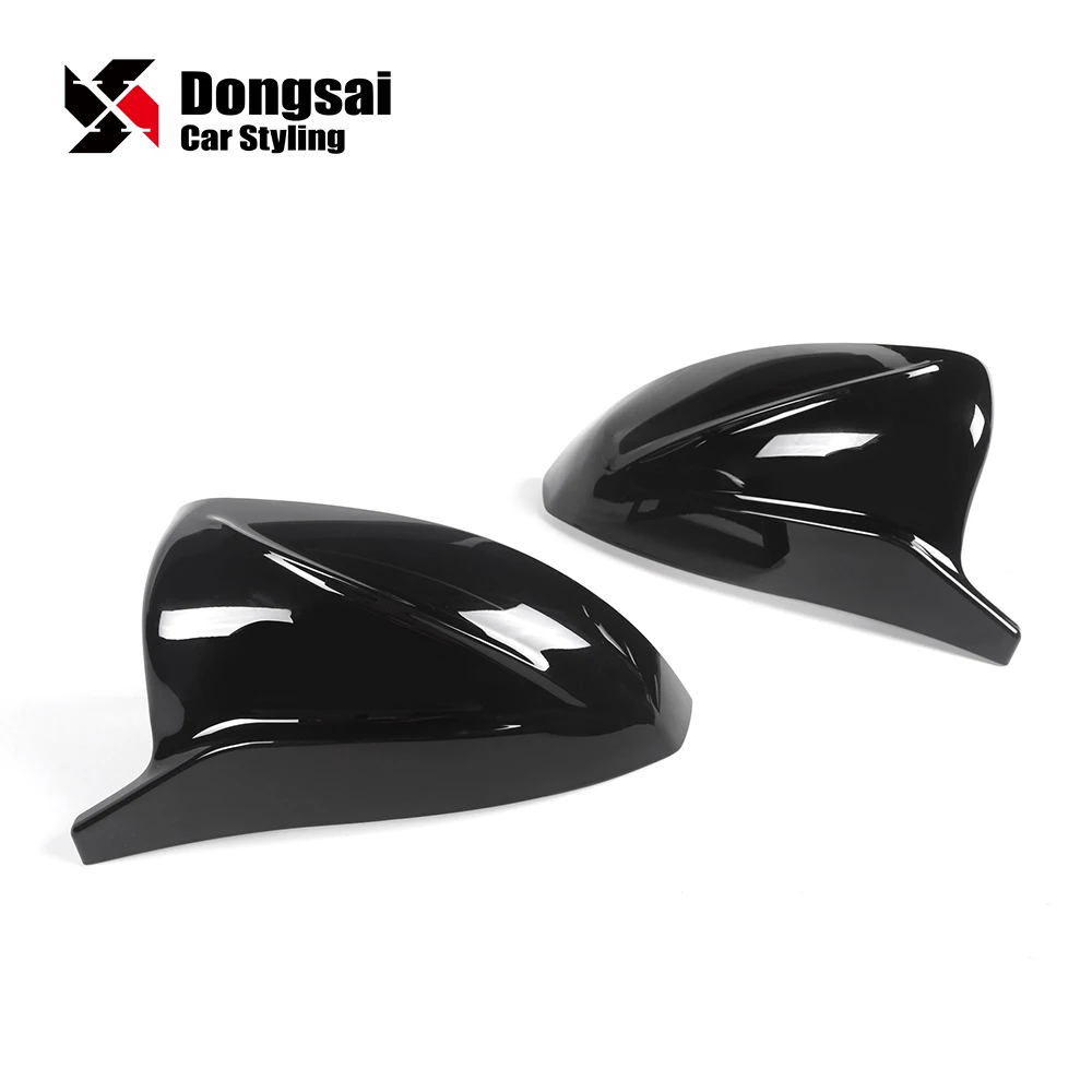 ABS Gloss Black Side View M Look Wing Mirror Housing Covers Caps With Assist for A3 S3 RS3 8P 8V 2013+