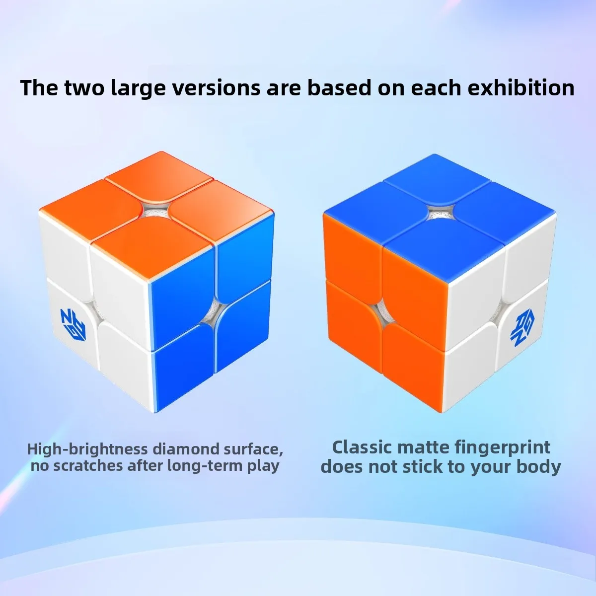 GAN 251UI 스마트 2x2 큐브 2x2x2 자기 무선 충전 경쟁 특별 어린이 교육 장난감 선물