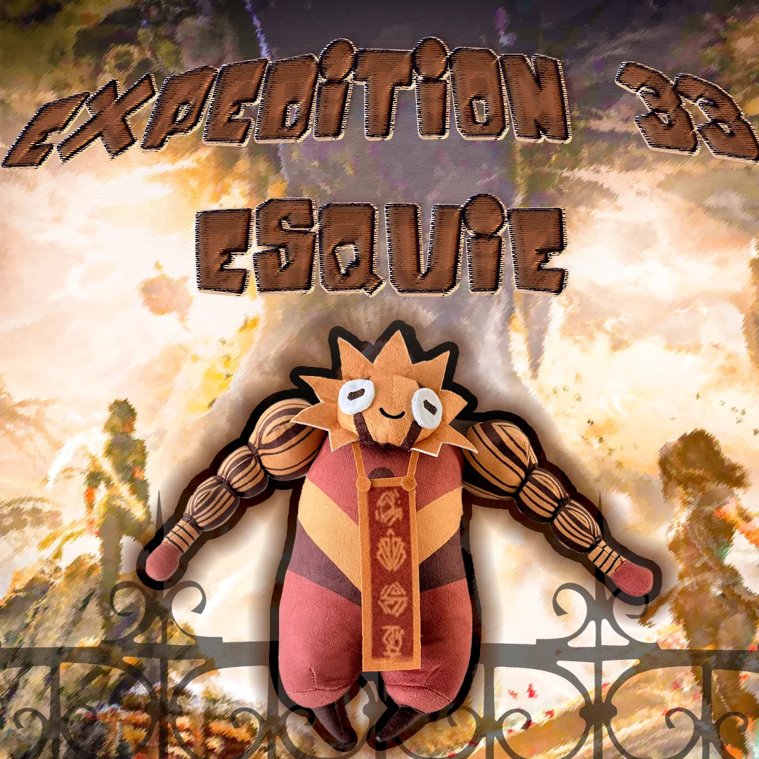 

28 см Expedition 33 Esquie плюшевая аниме Expedition33 плюшевая милая мягкая игрушка для декора комнаты, кукла на Рождество, детский подарок