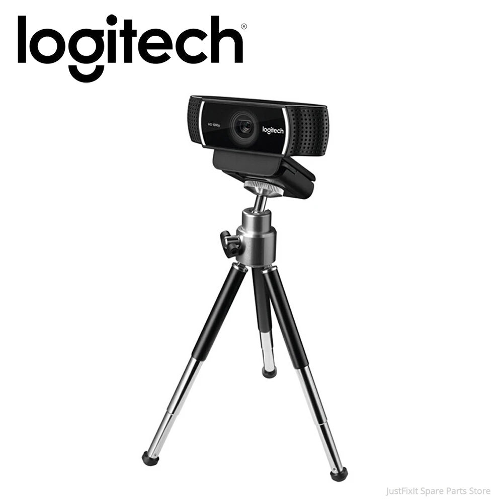 

Logitech C922 Pro Autofocus Webcam With Microphone Streaming Video Web Cam 1080P Full HD Camera With Tripod