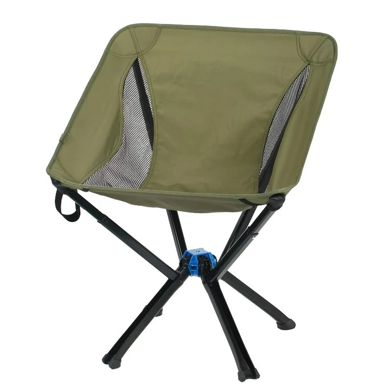 Outdoor camping folding chair aluminum alloy moon chair convenient small size