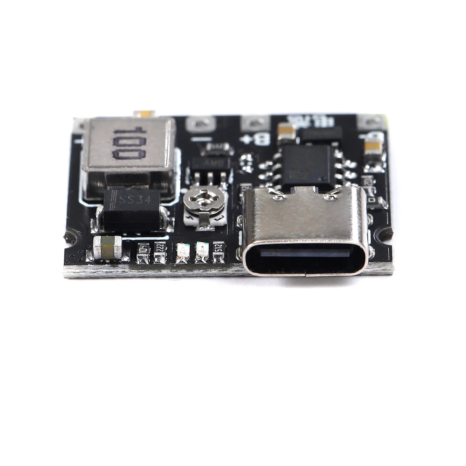 3.7V to 9V/5V Multimeter Modification 18650 Li-ion Battery Charging & Boosting & Discharging Integrated Adjustable Module 2A