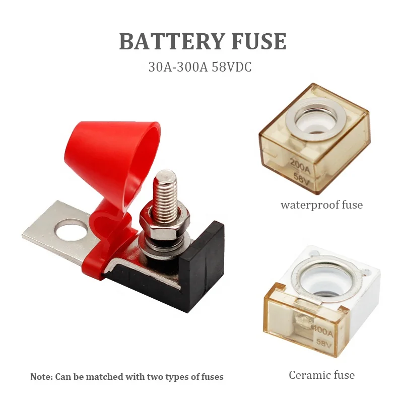 Crane battery fuse MRBF 30A 40A 50A 60A 75A 80A 90A 400A 500A high current fuse
