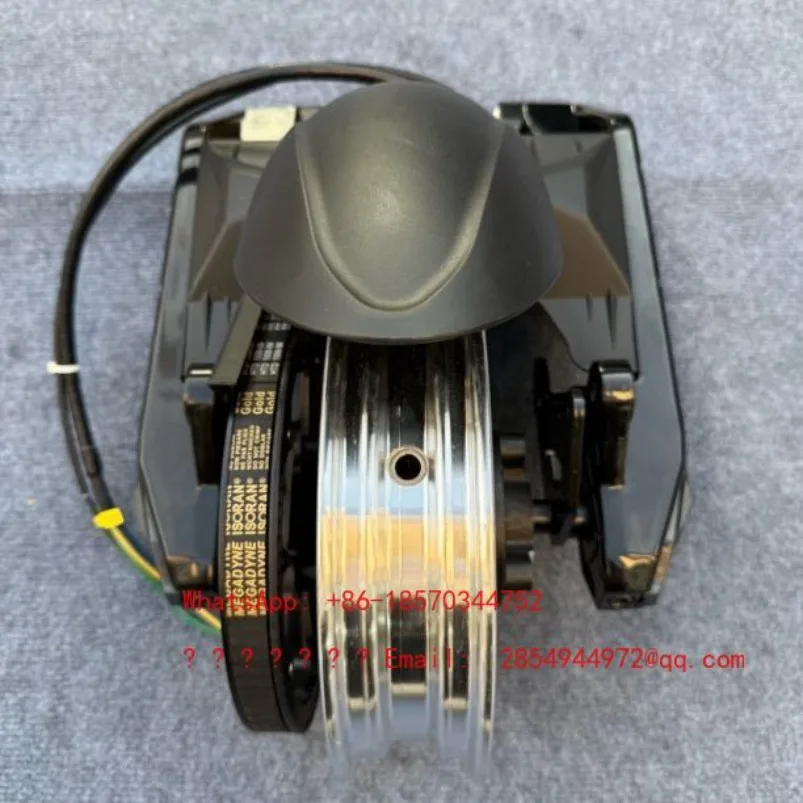 90 Mid-mounted Motor, 10/12-inch 1500W Thickened 6-phase Wire, Black Belt Chain Version