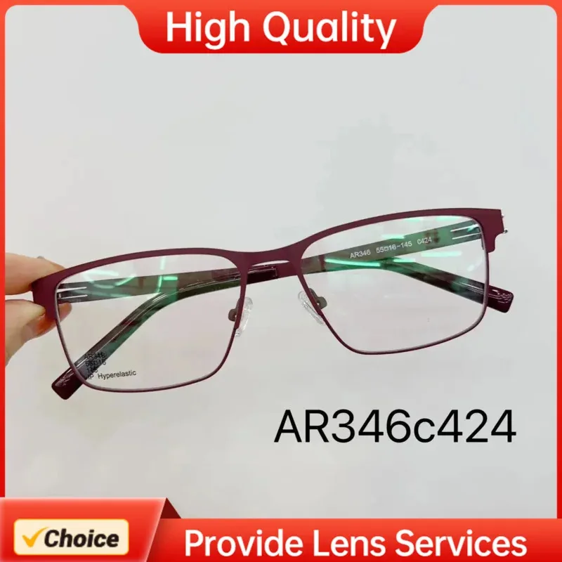 

AR346 IC Высокое качество 3D весенние дужки BERLIN мастерство очки леди джентльмен близорукие оправы для очков для линз