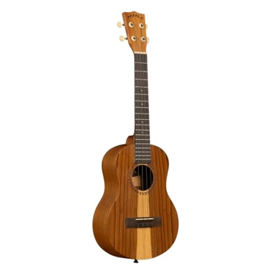 

Kala Makala Indonesian Acacia Tenor Ukulele - Unique Wooden Design with Aquila Eco-Friendly Strings Durable Construction in Dua