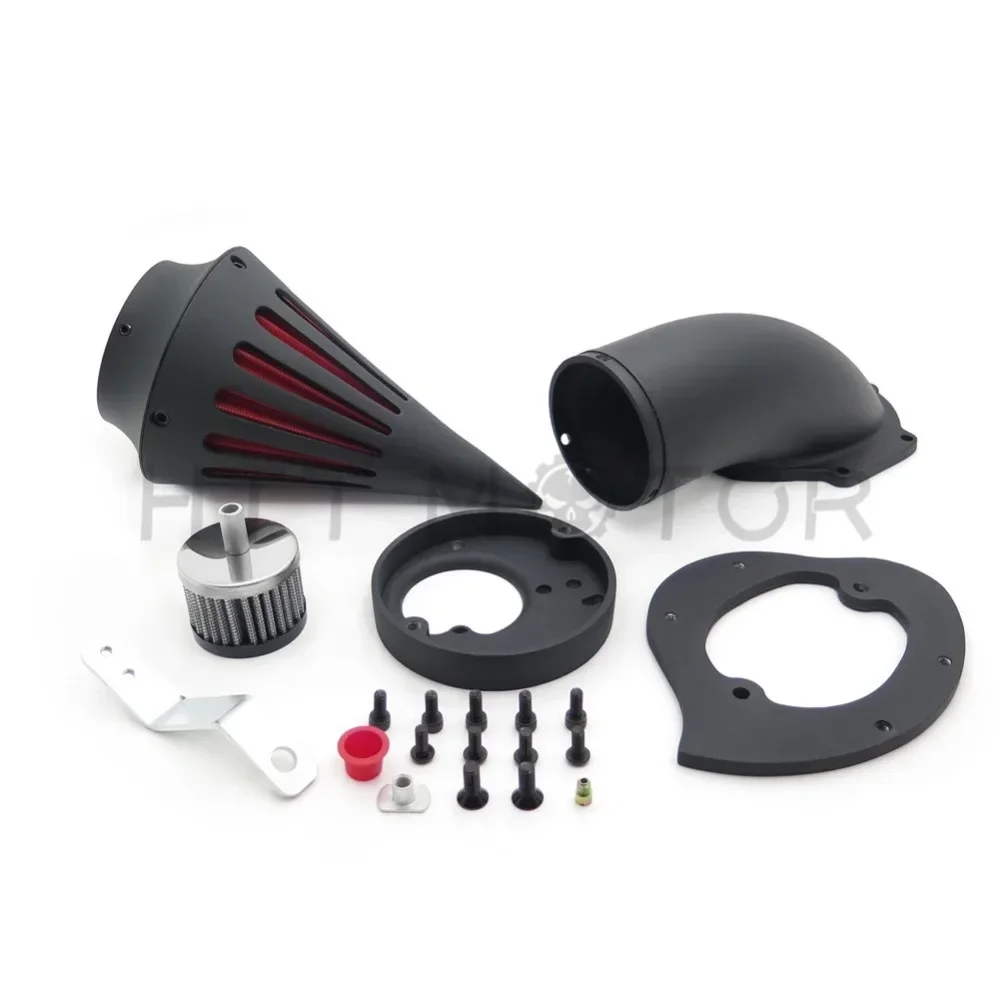 Spike Air Cleaner Intake Filter Kits for Honda Vtx1300 Vtx 1300 1986-2019 Black Aftermarket Motorcycle Parts