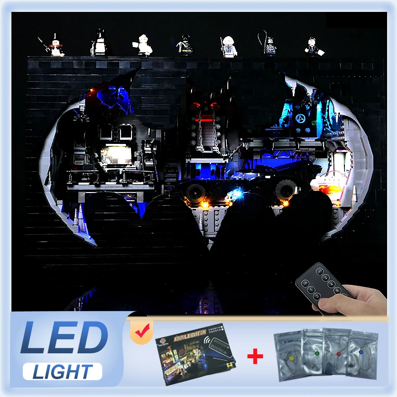 DIY RC LED Light Kit For LEGO 76252  (Only LED Light,Without Blocks Model)