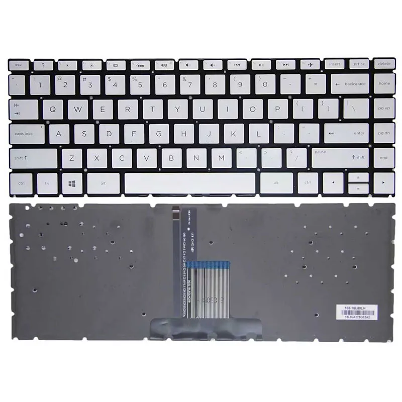 US Keyboard For HP Pavilion 14-DQ 14S-DR 14S-FR 14Z-FQ 14-DA 14Q-CS/CD/BD/CB/CE/CM/DG/CF/DQ/DF/DR