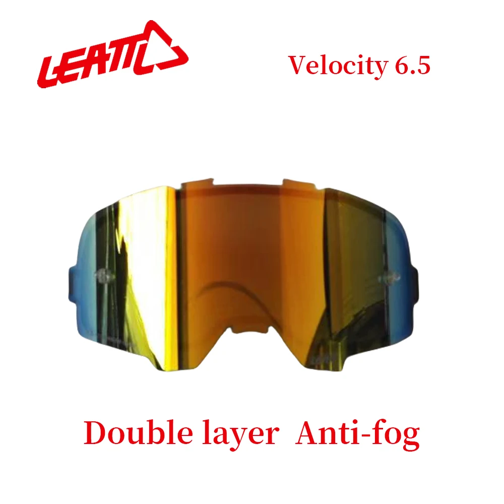 LEATT Velocity 6.5 SNX Iriz Goggles Lens Motocross Helmet Goggles Double Layer Anti-Fog Lens Only Lens For Leatt Glasses