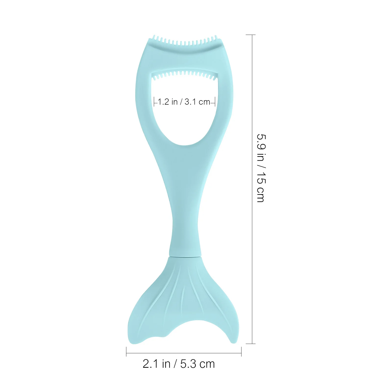 

3Pcs Mascara Shield Eyelash Comb Tool Mermaid Shape Makeup Guard for Eye Lashes Application Perfect Mascara Applicator Daily and