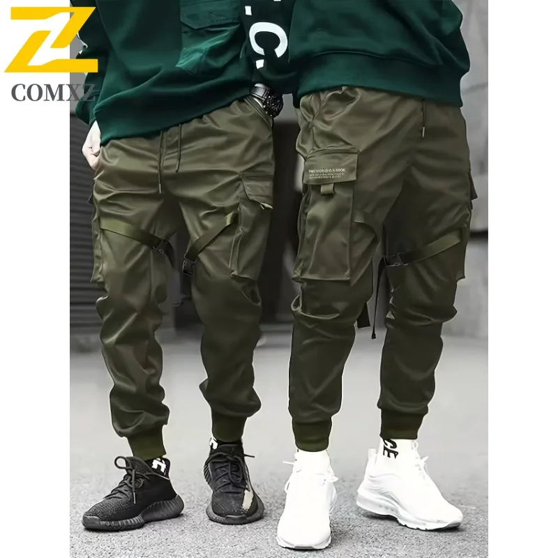 Men's Casual Pants 2025 New Spring Summer Retro Joggers Training Cargo Pants Outdoor Versatile Comfortable Lightweight Pants