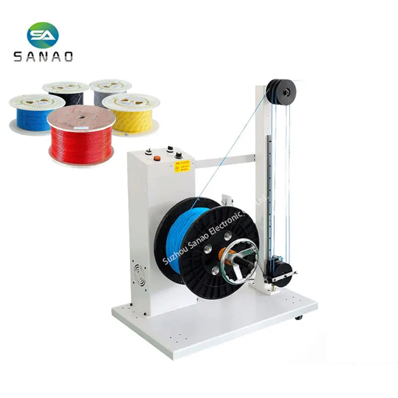 50kgs Loading Weight Automatic Free Adjust Speed Wire Pay off Feeder Spool Machine Cable Wire Feeding Machine