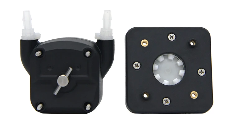 KPHM400 12V/24V Stepper Motor Mini Self-priming Small DC High Flow Peristaltic Pump Low Noise Water Dosing Pump