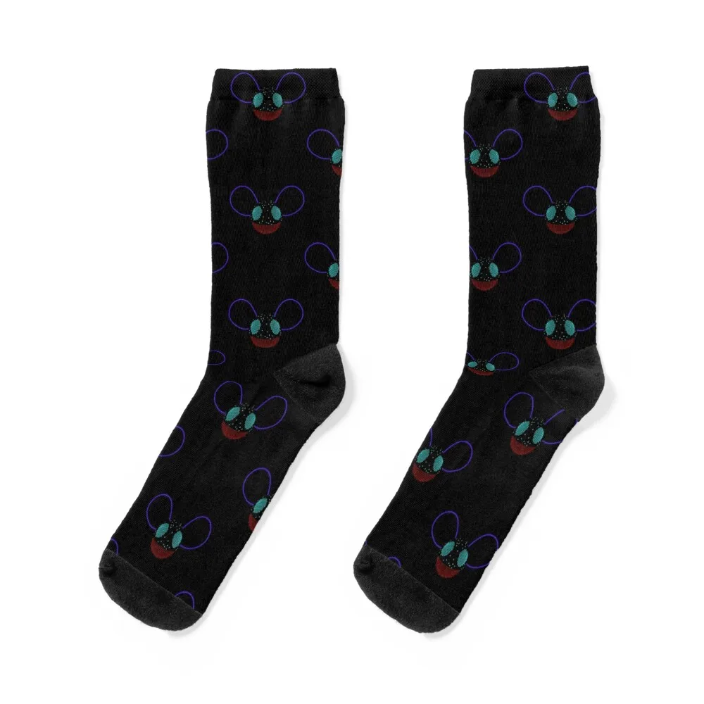 

deadmau5 Socks christmas stocking Wholesale with print soccer anti-slip Socks Men's Women's