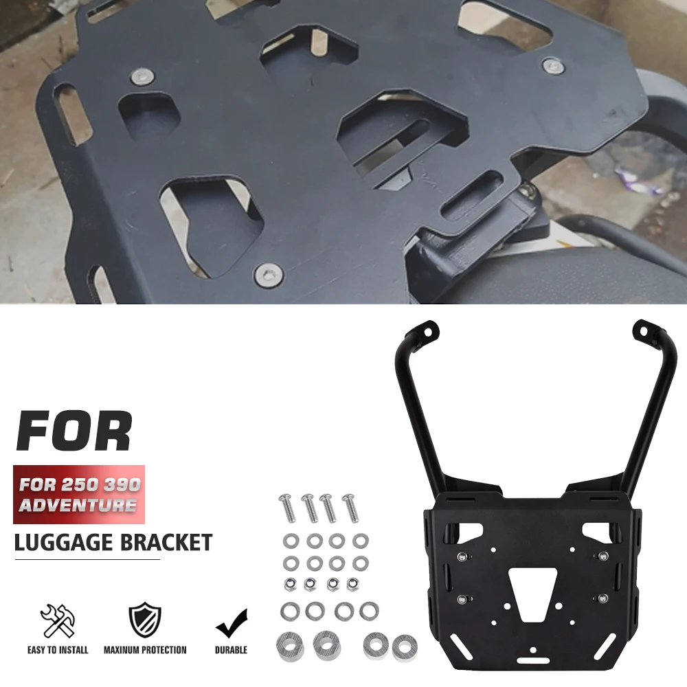 Motorcycle Luggage Holder Bracket Rear Seat Carrier Rack Cargo Support Kit 250 390 Adv FOR 250 390 ADVENTURE 2019 2020 2021 2022