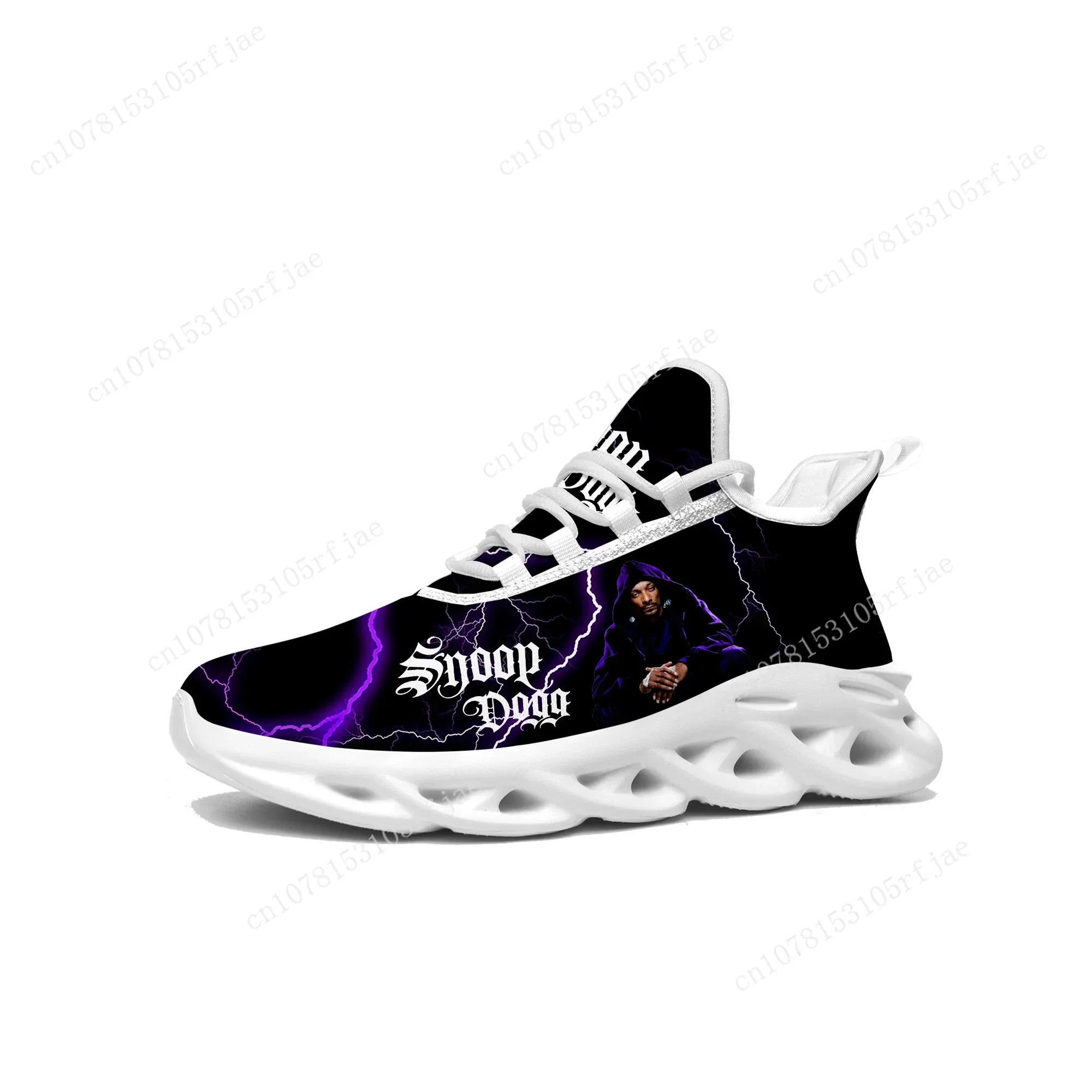 

Snoop Dogg Rap Flats Sneakers Mens Womens Sports Running Shoes High Quality Sneaker Lace Up Mesh Footwear Tailor-made Shoe White