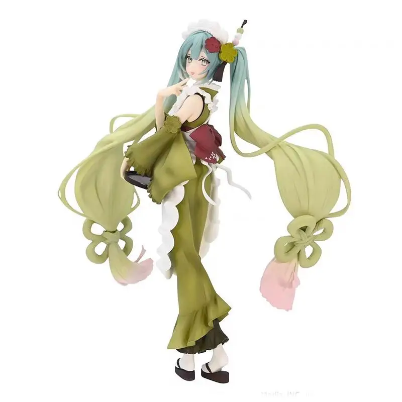 group-furyu-calvooid-hatsune-ku-limited-matcha-boardy-colors-anime-action-figure-model-toys-cadeau-d'anniversaire-16cm