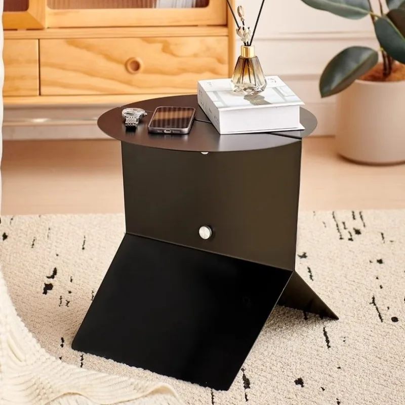 Dopamine cute coffee table ins cream wind bedside sofa corner shelf magazine rack table Internet celebrity