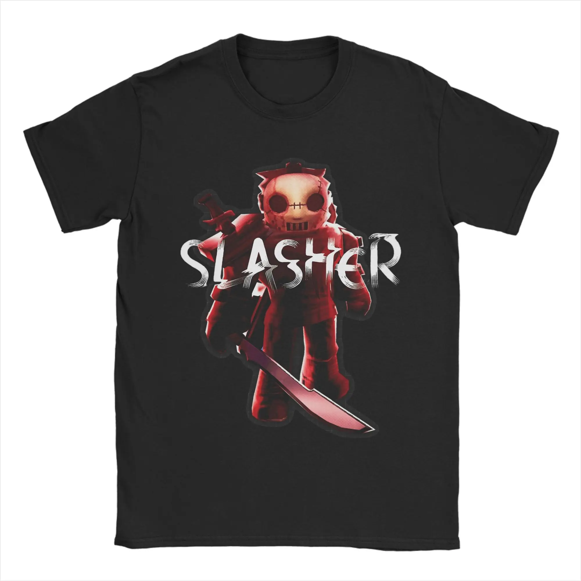 

Slasher Forsakens Tshirt Men Cotton Tops Casual Round Neck Short Sleeve