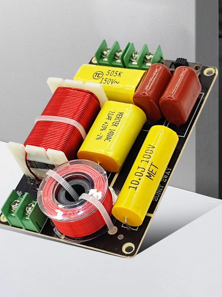 WEAH-250 250W 2 Way Frequency Divider Audio HiFi Filter Circuit Board DIY Speaker Filter Circuit Home Sound Theater