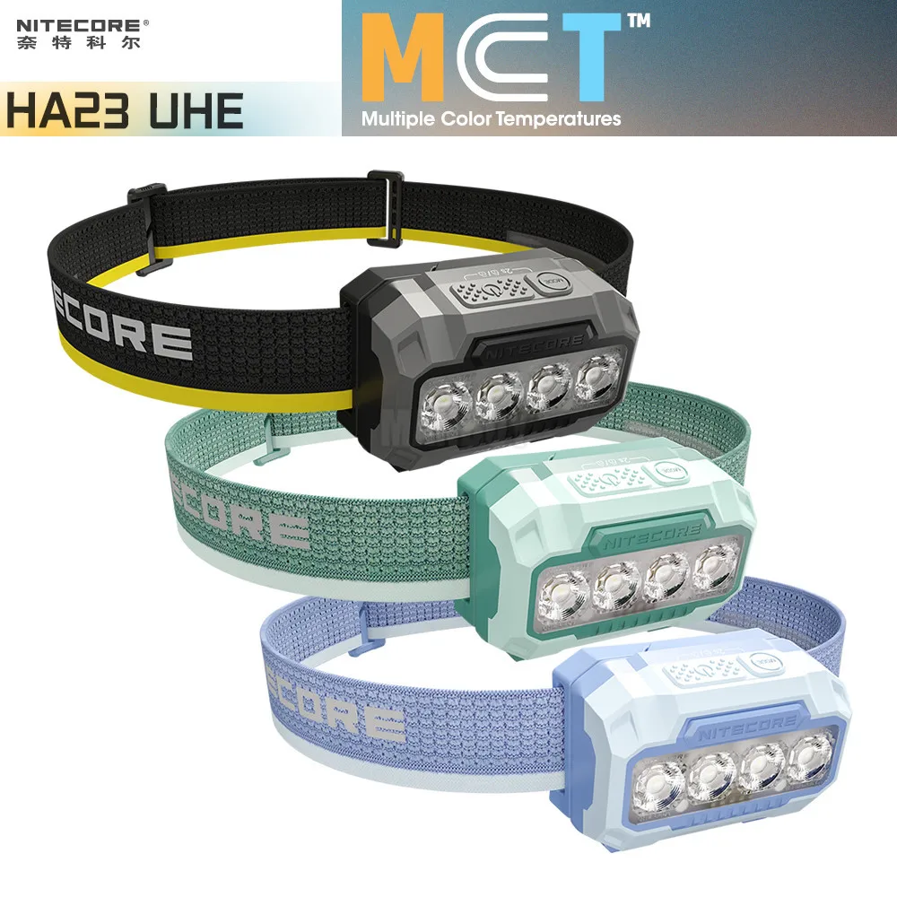 Sale NITECORE HA23 UHE with HLB1500 Reachable Battery 600 LMs Multiple Color Temperatures LED Headlamp Outdoor Running Headlight