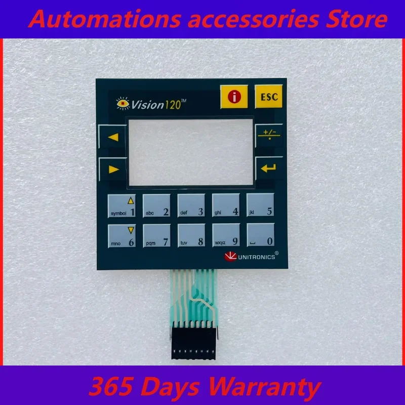

UNITRONICS Vision120 V120-22-R2C Membrane Button Switch for UNITRONICS Vision120 V120-22-R2C Keypad Keyboard