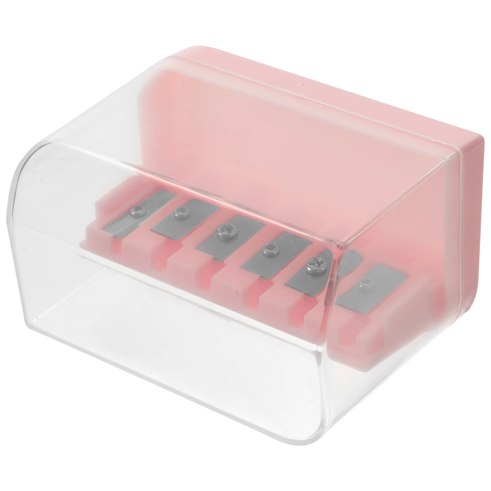 

6-Hole Pencil Sharpener Manual Sharpener Compact Design for School Office Classroom Students Pencil Pencils Sharpened