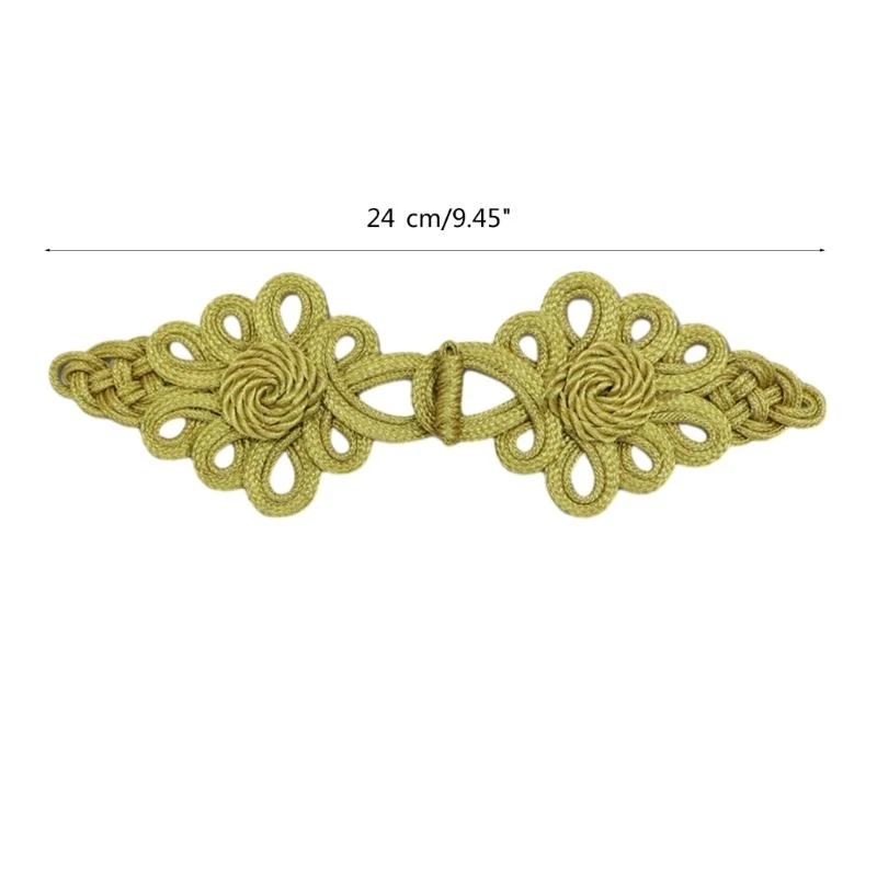 652F Handgemaakte naaigingsbanden Cheongsam Knoop Sluiting Knop DIY Kleding Decoratie Traditionele Chinese kledingaccessoires