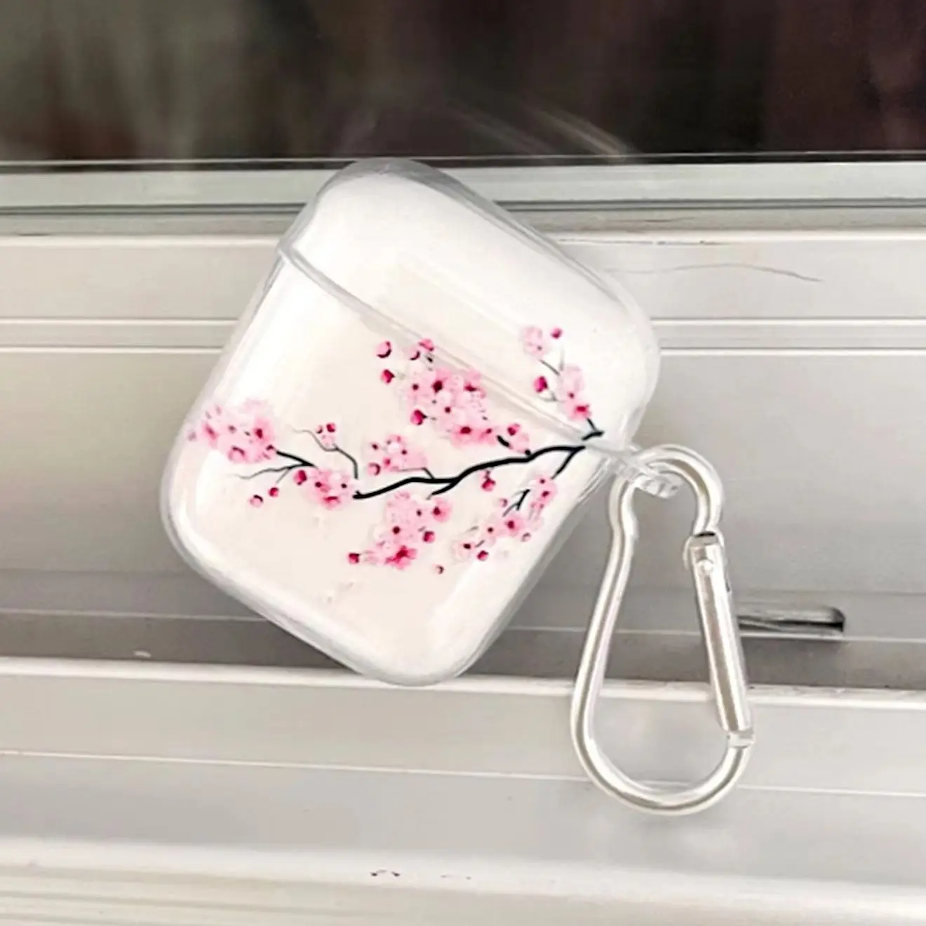 Korea Ins Sakura Custom Soft Clear Earphone Case For AirPods 4 3 2 1 Pro 2025 Wireless Bluetooth Headset TPU Protective Cover