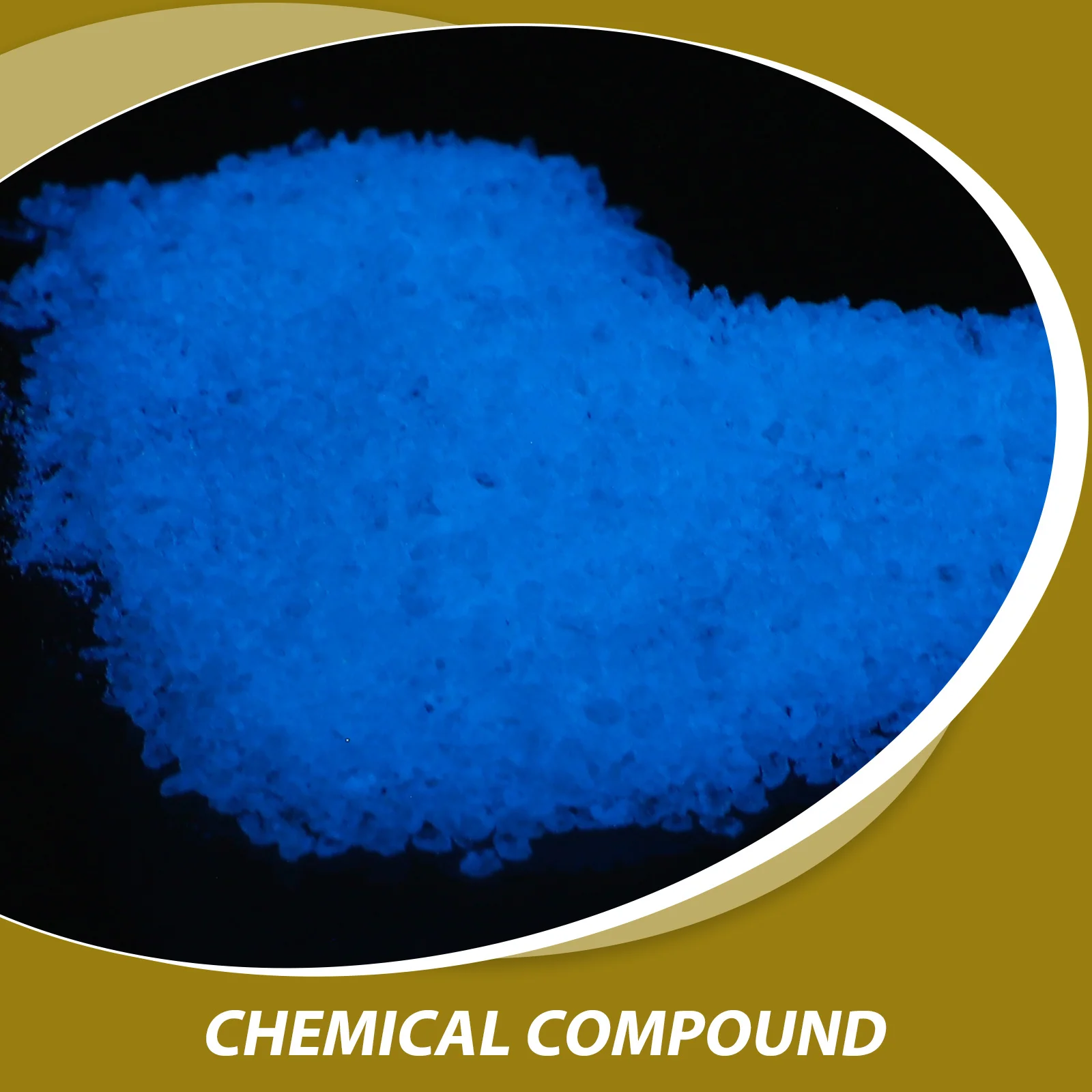 2 pz 2 Confezione 20G Cielo Blu Glow In The Dark Polvere Fluorescente Unghie artistiche Pigmento Luminoso Per La Decorazione Fai Da Te Particelle di Sabbia Luminoso