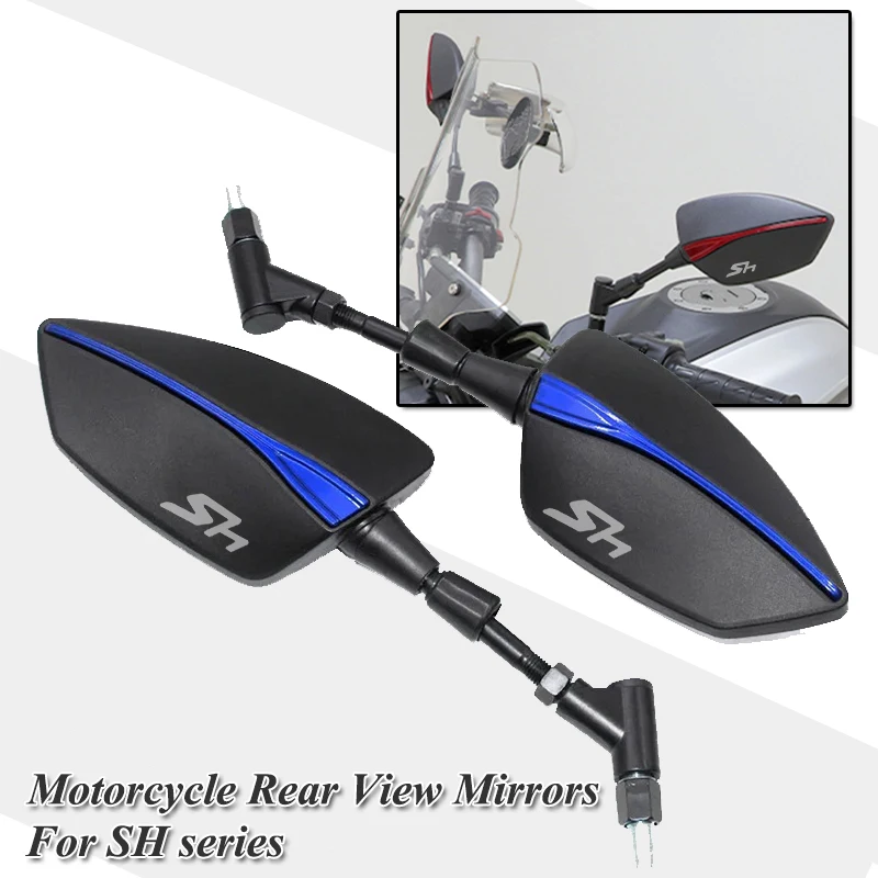 For HONDA SH125 SH125i SH300 SH300i SH 125 150i SH 300 300i Motorcycle Adjustabale Rearview Rear View Mirrors Side Mirror