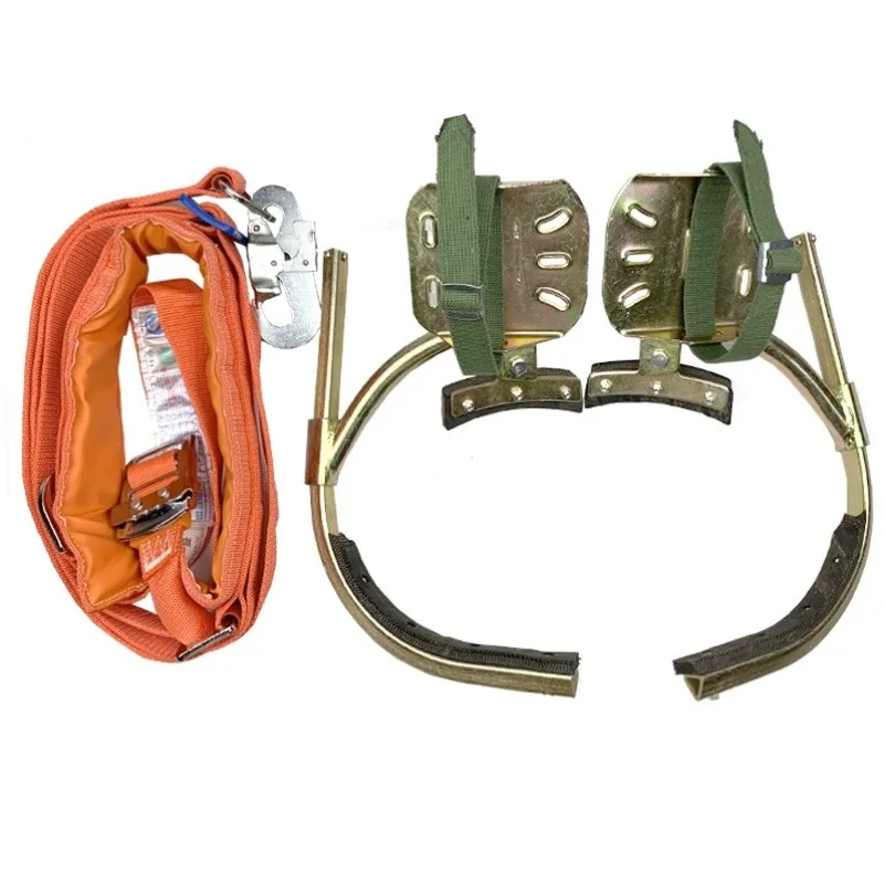 

Electric foot buckle, climbing pole, electric pole, climbing artifact, electrician, utility pole operation, high carbon steel