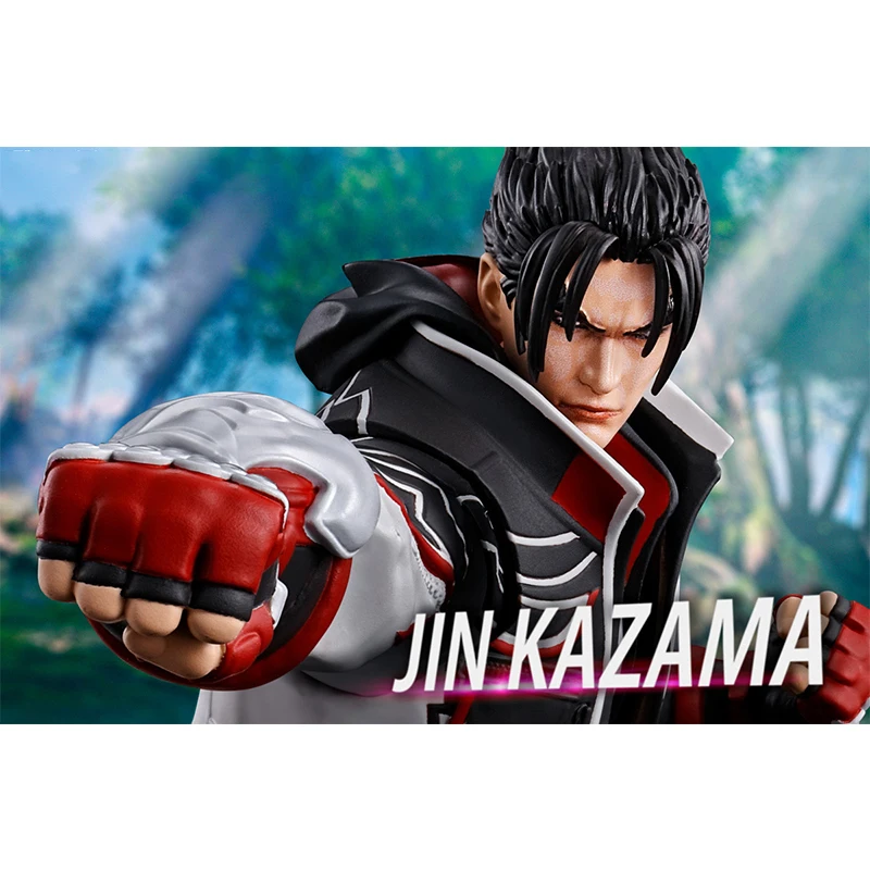 BANDAI Original S.H.Figuarts Tekken 8 Game Animation Peripheral Toys Jin Anime Action Movable Model Figure Collection